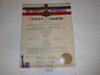 1949 Boy Scout Troop Charter, October, 25 year Veteran Troop