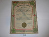 1946 Boy Scout Troop Charter, April, 10 year Veteran Troop