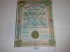 1944 Boy Scout Troop Charter, February, 25 year Veteran Troop