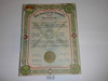 1942 Boy Scout Troop Charter, February, 20 year Veteran Troop