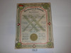 1941 Boy Scout Troop Charter, February, 20 year Veteran Troop