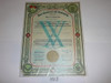 1939 Boy Scout Troop Charter, December, 15 year Veteran Troop