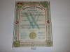 1936 Boy Scout Troop Charter, February, 15 year Veteran Troop