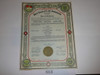 1935 Boy Scout Troop Charter, December