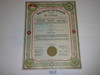 1934 Boy Scout Troop Charter, December, 10 year Veteran Troop