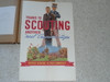 Poster of Uncle Sam With Scout, "Thanks to Scouting Another Real American Citizen", 29"x19", Partially Affixed to Scrapbook Paper