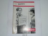 Safety Merit Badge Pamphlet, Type 9, Red Band Cover, 2-85 Printing