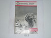 Mammal Study Merit Badge Pamphlet, Type 9, Red Band Cover, 10-87 Printing