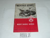 Reptile Study Merit Badge Pamphlet, Type 6, Picture Top Red Bottom Cover, 4-64 Printing