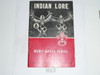 Indian Lore Merit Badge Pamphlet, Type 6, Picture Top Red Bottom Cover, 3-65 Printing
