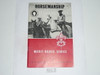 Horsemanship Merit Badge Pamphlet, Type 6, Picture Top Red Bottom Cover, 3-60 Printing