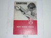 Drafting Merit Badge Pamphlet, Type 6, Picture Top Red Bottom Cover, 10-65 Printing