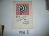 1960 Siwinis Lodge #252 Banquet Program, Ticket and Napkin