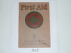 First Aid Merit Badge Pamphlet, Type 3, Tan Cover, 3-39 Printing