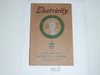 Electricity Merit Badge Pamphlet, Type 3, Tan Cover, 3-31 Printing