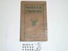 1927 Winter Camping Handbook, Limited Edition, Signed By Key Scouting Executives