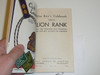 1943 Lion Rank Handbook, 3-46 Printing