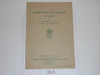 1953 Report on Scouting in China Signed on the Back by the Author