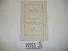1941 Scout and Guide Memorial Service Program for Baden Powell