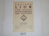 1947 Revised Lion Cub Scout Requirements, 1-47 Printing