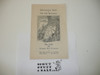 1930 Information Book of the Cub Movement, 3-31 Printing