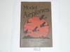 Model Airplanes, 1929 Printing, Boy Scout Service Library