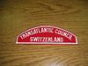 Transatlantic Council SWITZERLAND Red/White Cncl Strip