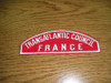 Transatlantic Council FRANCE Red/White Council Strip