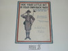 1917, Hoe Your Little Bit in your Own Backyard Sheet Music