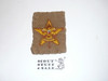 Star Rank Patch - 1939-1942 - Tan Twill Type 9a - used