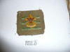 Junior Assistant Scoutmaster Patch - 1946-1947 - Khaki Twill Tall Crown (J5) - Used #2