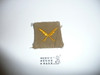 Scribe Patch - 1926 - 1942 - Tan Cloth (SC1) - Used #2