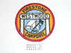 Crescent Bay Area Council, 1961 Westwood District Camporee Patch