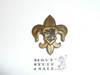 Old Stamped Bronze Foreign Boy Scout Pin