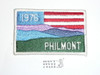 Philmont Scout Ranch, 1976 Patch