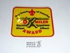 50 Miler Afoot/Afloat Award Sticker, BSA High Adventure Hiking Award