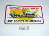 Historic Trails Award Decal, High Adventure Hiking Award