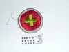First Aid (Silver bdr) - Type G - Fully Embroidered Cloth Back Merit Badge (1961-1971)