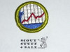 American Business - Type G - Fully Embroidered Cloth Back Merit Badge (1961-1971)