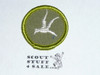 Bird Study - Type F - Rolled Edge Twill Merit Badge (1961-1968)