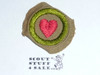 Personal Health - Type C -  Tan Crimped Merit Badge (1936-1946)