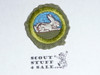 Rabbit Raising - Type E - Khaki Crimped Merit Badge (1947-1960), used