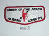 Order of the Arrow Lodge #179 Alabamu s31 Flap Patch