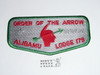 Order of the Arrow Lodge #179 Alabamu s30 Flap Patch