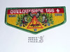 Order of the Arrow Lodge #166 Quelqueshoe 2002 NOAC Flap Patch #3