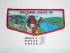 Order of the Arrow Lodge #62 Talligewi Solid Flap Patch