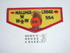 Order of the Arrow Lodge #554 Maluhia f5 Flap Patch