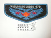 Order of the Arrow Lodge #478 Wisumahi s4a Flap Patch