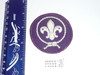 International Scouting Emblem, large 2 1/2" round
