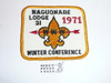 Order of the Arrow Lodge #31 1971 Winter Conference Patch